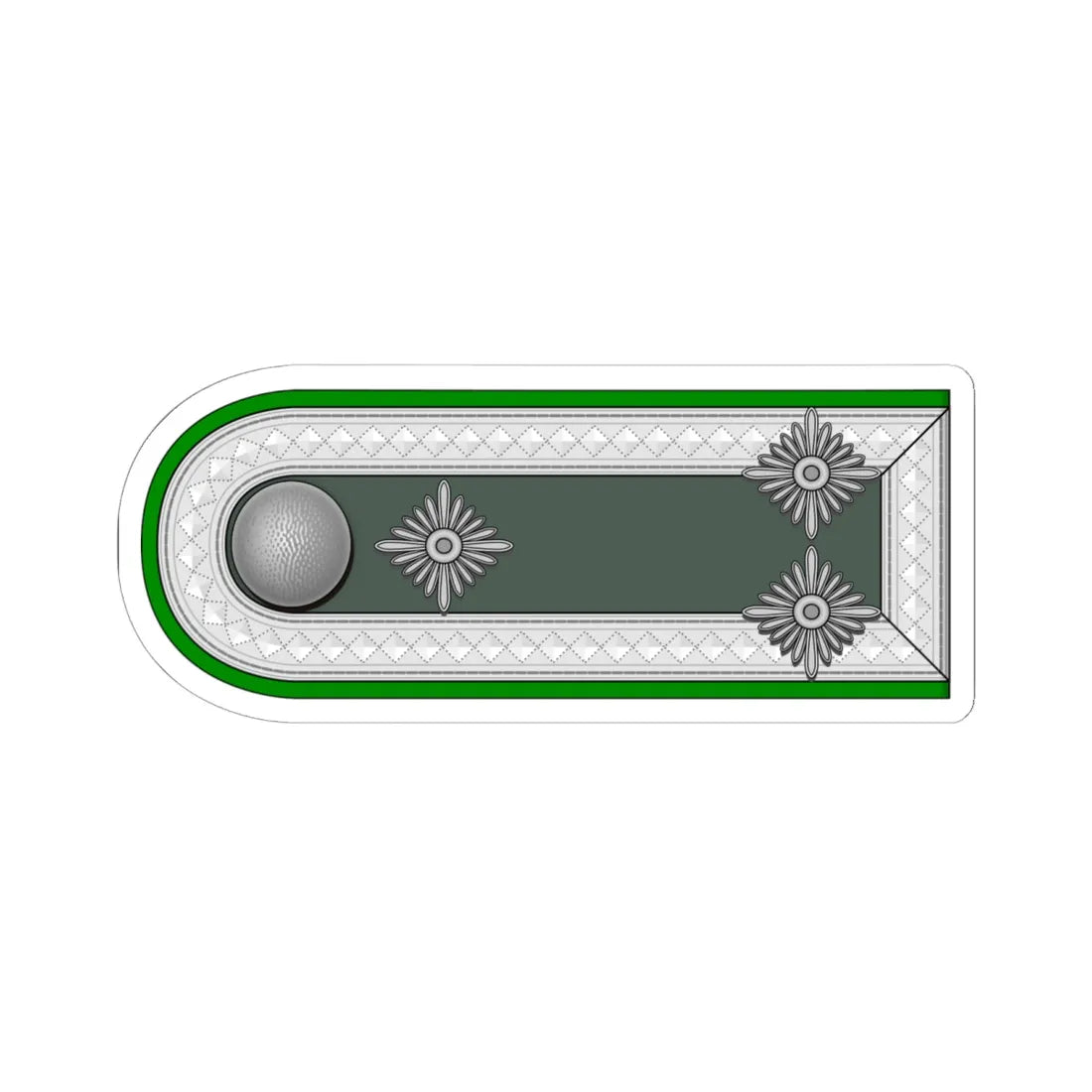 Heer Stabsfeldwebel Jäger h (Germany) (Military Rank) STICKER Vinyl Kiss-Cut Decal 6 Inch White - The Sticker Space