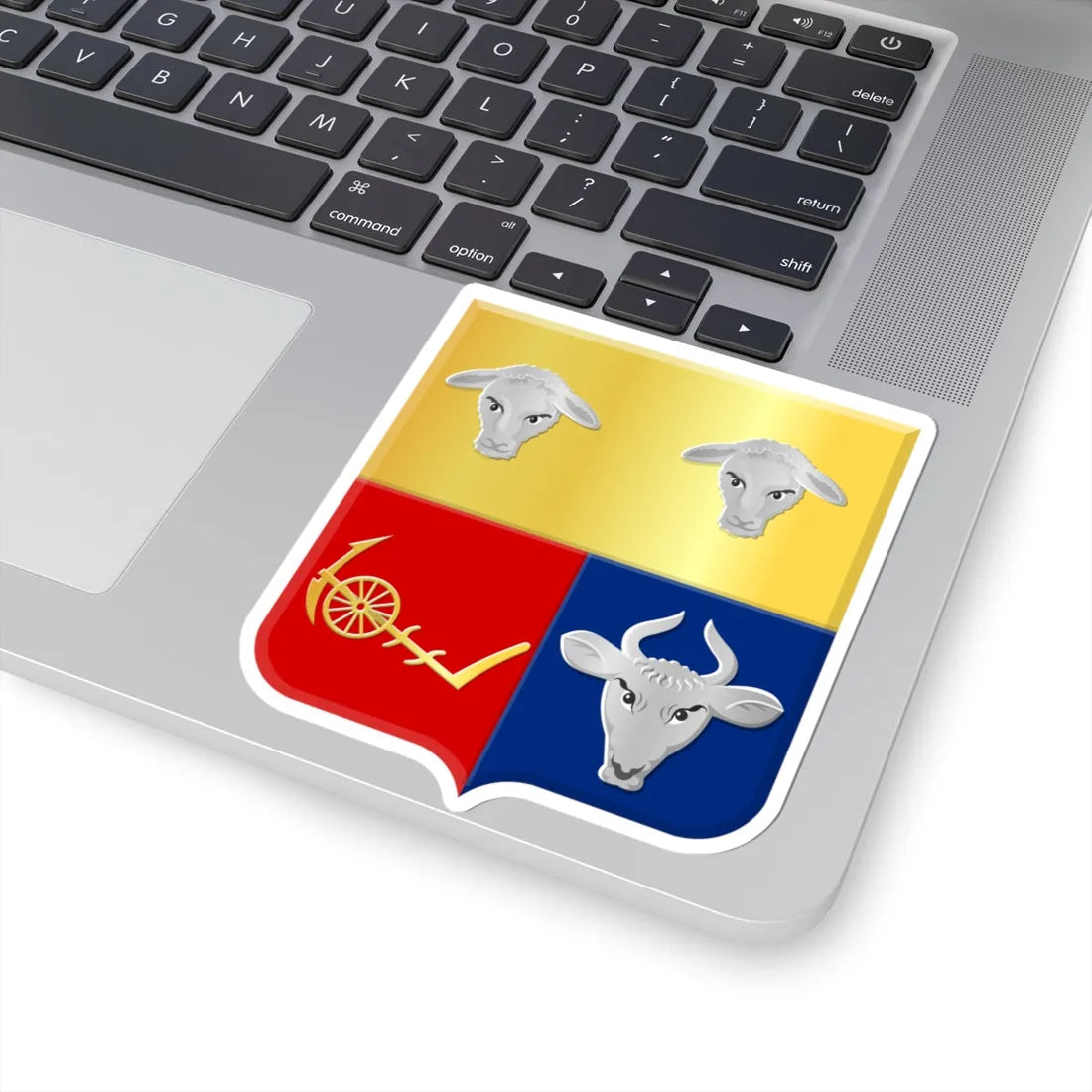 Heerde wapen HRvA (Netherlands) (Coat of Arms) STICKER Vinyl Kiss-Cut Decal - The Sticker Space