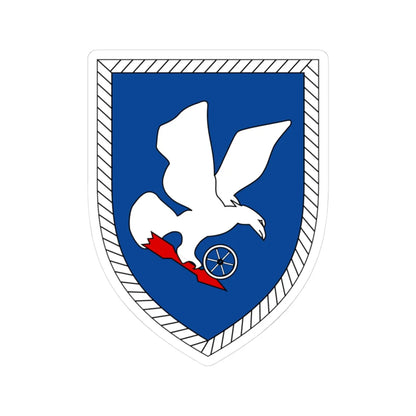 Heeresfliegerbrigade 3 Bundeswehr (Germany) (Coat of Arms) STICKER Vinyl Kiss-Cut Decal 3 Inch White - The Sticker Space