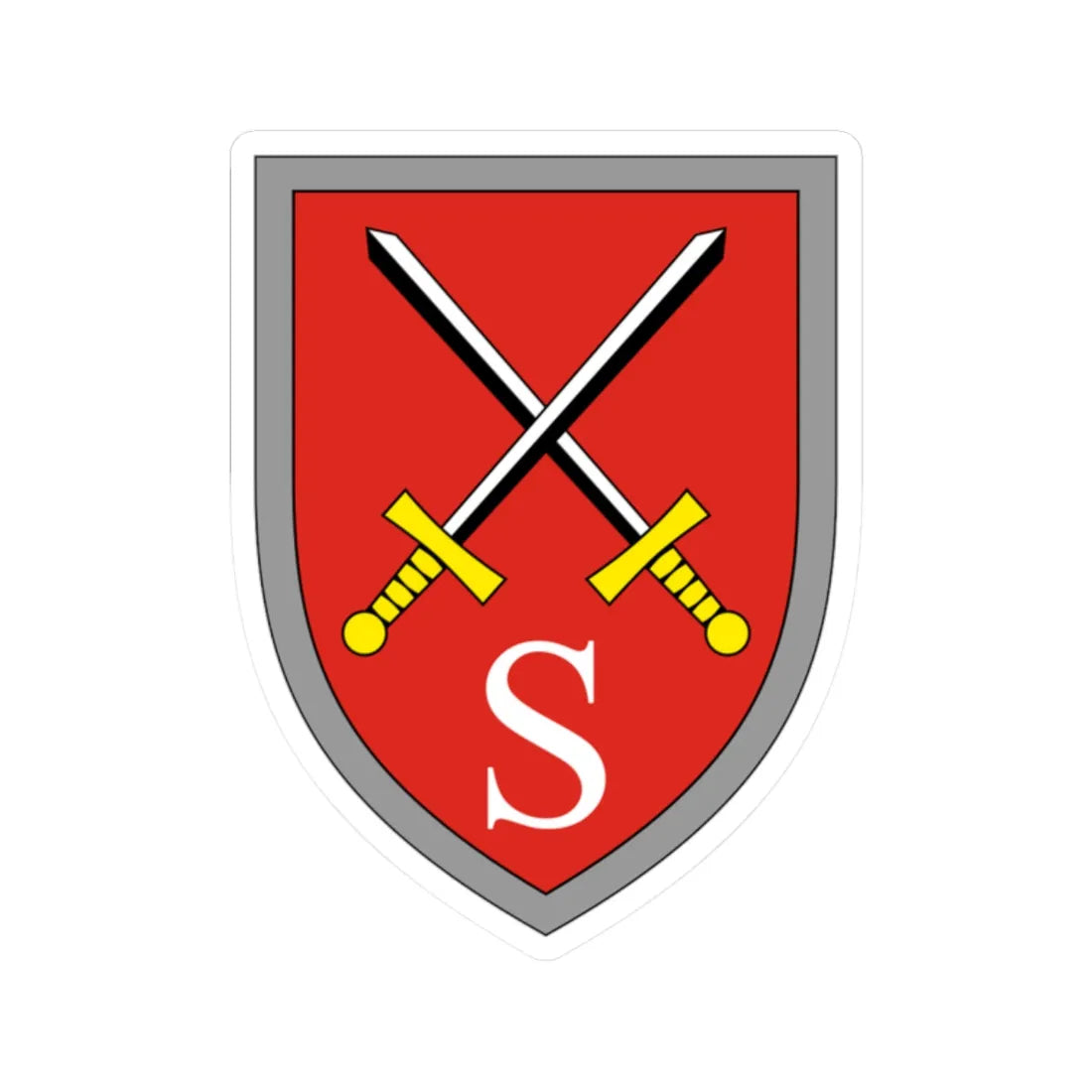 Heeresfliegerwaffenschule Bundeswehr (Germany) (Coat of Arms) STICKER Vinyl Kiss-Cut Decal 2 Inch White - The Sticker Space