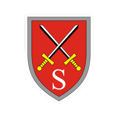 Heeresfliegerwaffenschule Bundeswehr (Germany) (Coat of Arms) STICKER Vinyl Kiss-Cut Decal 2 Inch White - The Sticker Space