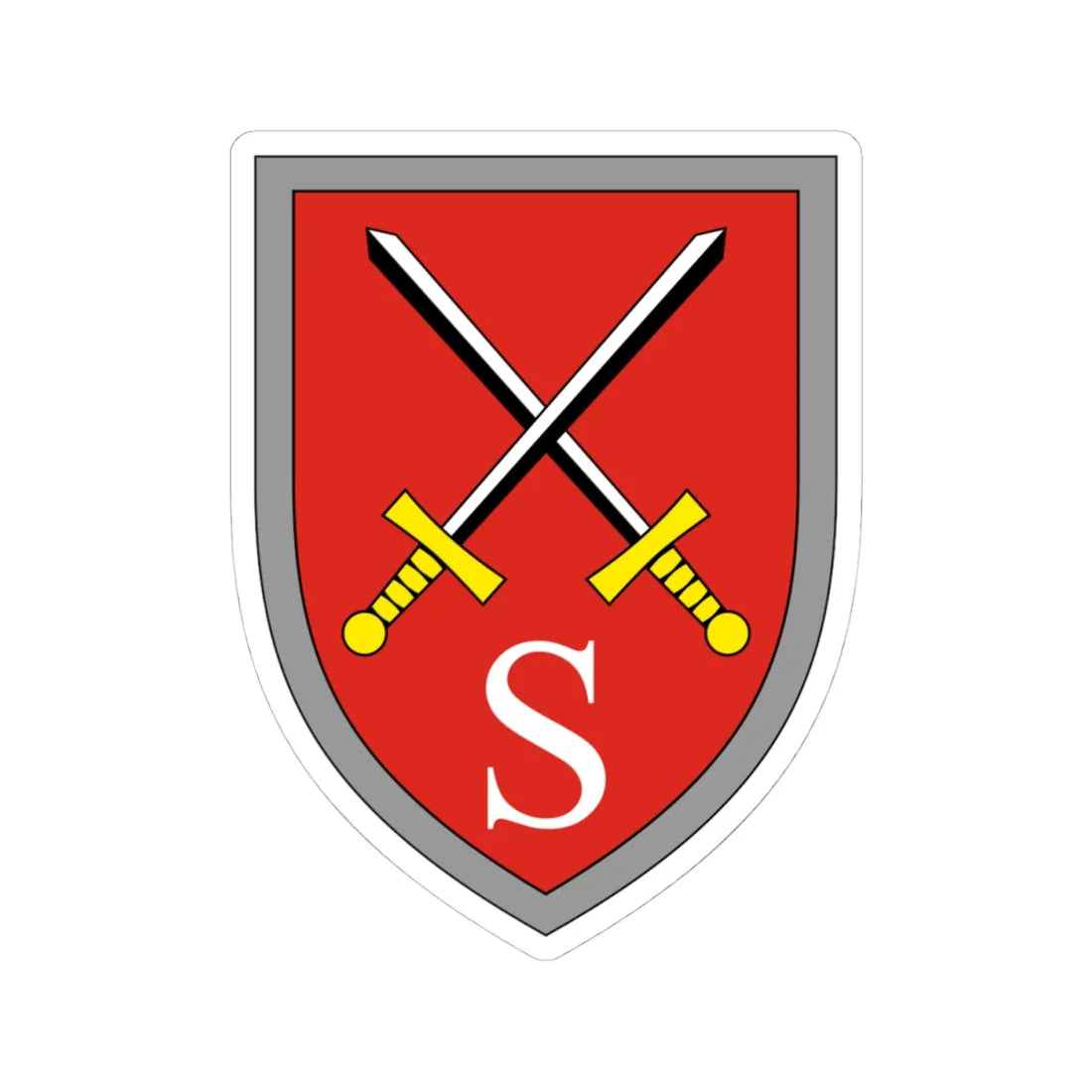 Heeresfliegerwaffenschule Bundeswehr (Germany) (Coat of Arms) STICKER Vinyl Kiss-Cut Decal 4 Inch White - The Sticker Space