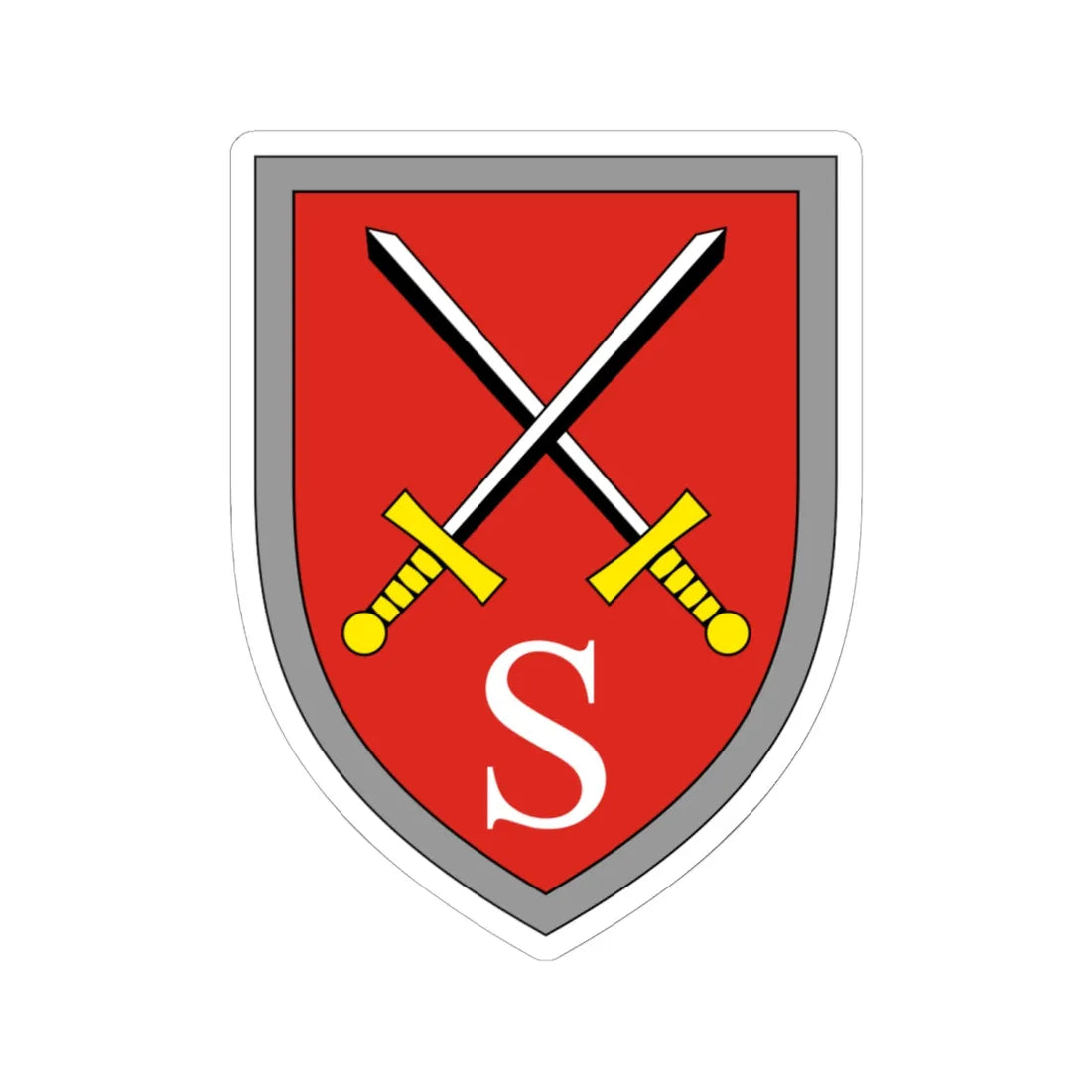 Heeresfliegerwaffenschule Bundeswehr (Germany) (Coat of Arms) STICKER Vinyl Kiss-Cut Decal 6 Inch White - The Sticker Space