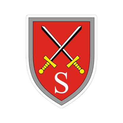Heeresfliegerwaffenschule Bundeswehr (Germany) (Coat of Arms) STICKER Vinyl Kiss-Cut Decal 6 Inch White - The Sticker Space