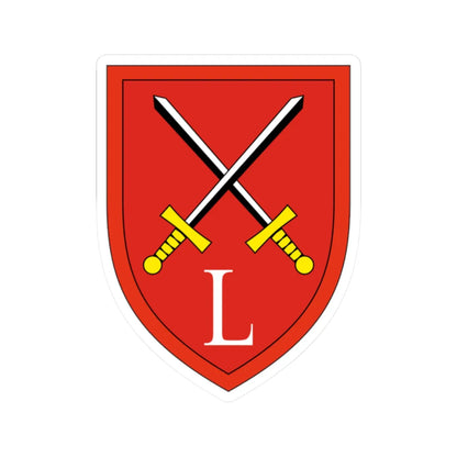 Heeresflugabwehr-Lehrverband Bundeswehr (Germany) (Coat of Arms) STICKER Vinyl Kiss-Cut Decal 2 Inch White - The Sticker Space