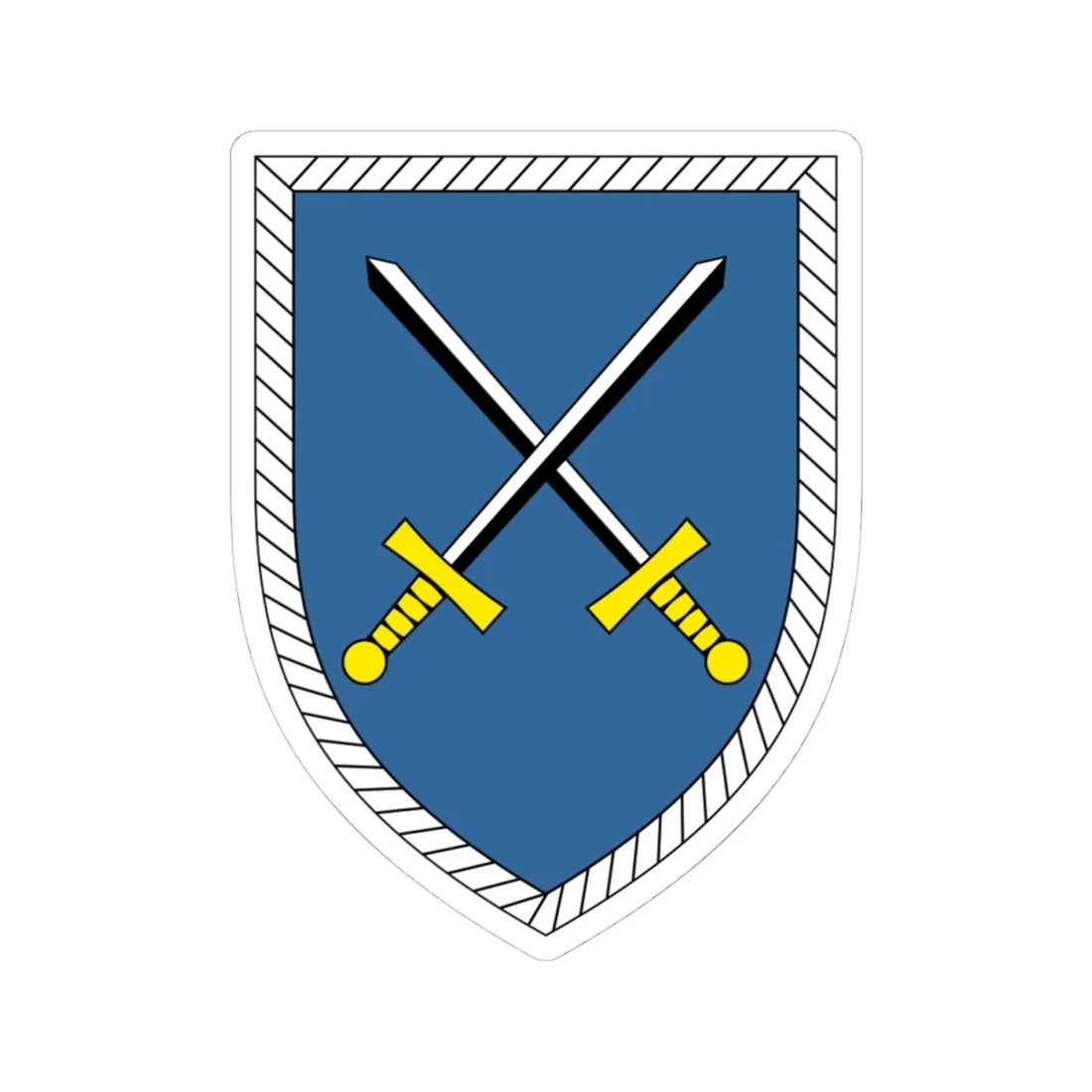 Heeresunterstützungskommando Bundeswehr (Germany) (Coat of Arms) STICKER Vinyl Kiss-Cut Decal 4 Inch White - The Sticker Space