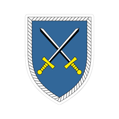 Heeresunterstützungskommando Bundeswehr (Germany) (Coat of Arms) STICKER Vinyl Kiss-Cut Decal 6 Inch White - The Sticker Space