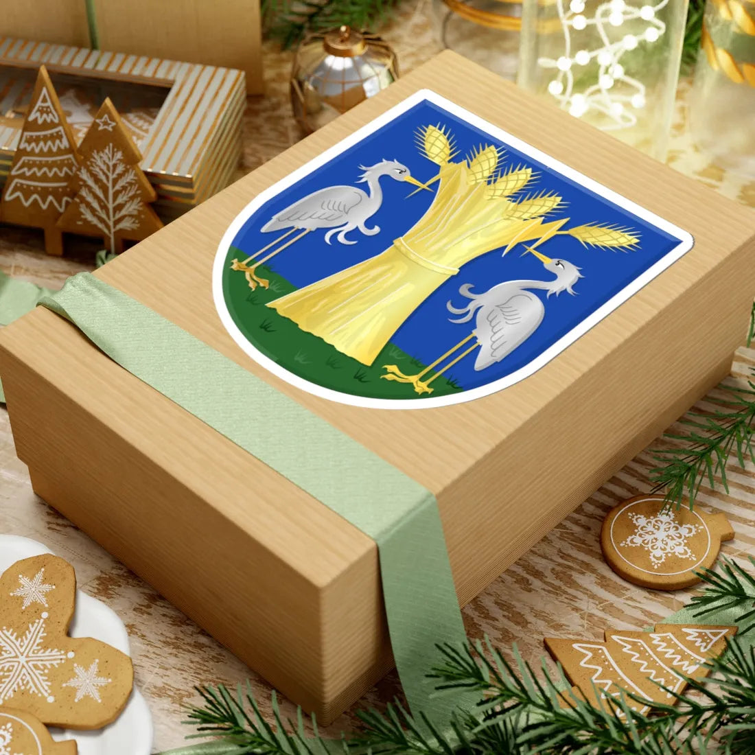 Heerhugowaard wapen HRvA (Netherlands) (Coat of Arms) STICKER Vinyl Kiss-Cut Decal - The Sticker Space