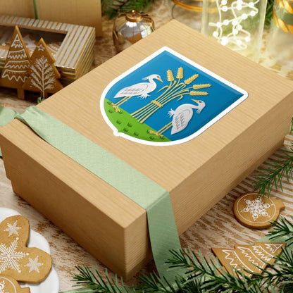 Heerhugowaard wapen (Netherlands) (Coat of Arms) STICKER Vinyl Kiss-Cut Decal - The Sticker Space