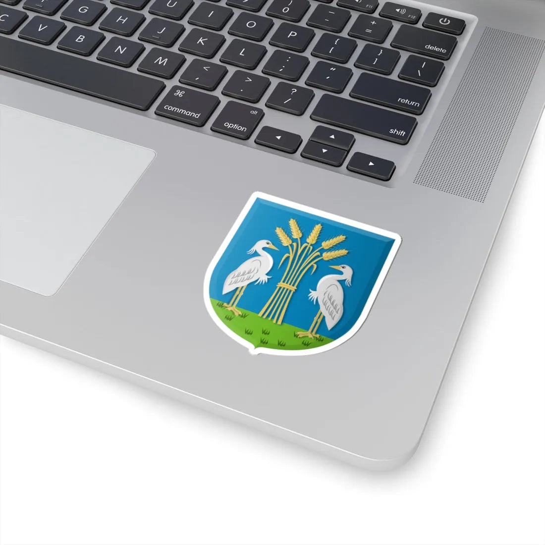 Heerhugowaard wapen (Netherlands) (Coat of Arms) STICKER Vinyl Kiss-Cut Decal - The Sticker Space