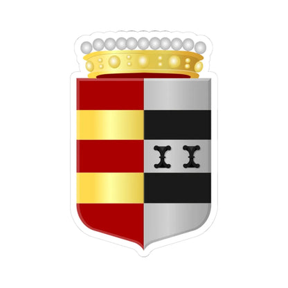 Hei- en Boeicop wapen 1969 (Netherlands) (Coat of Arms) STICKER Vinyl Kiss-Cut Decal 3 Inch White - The Sticker Space