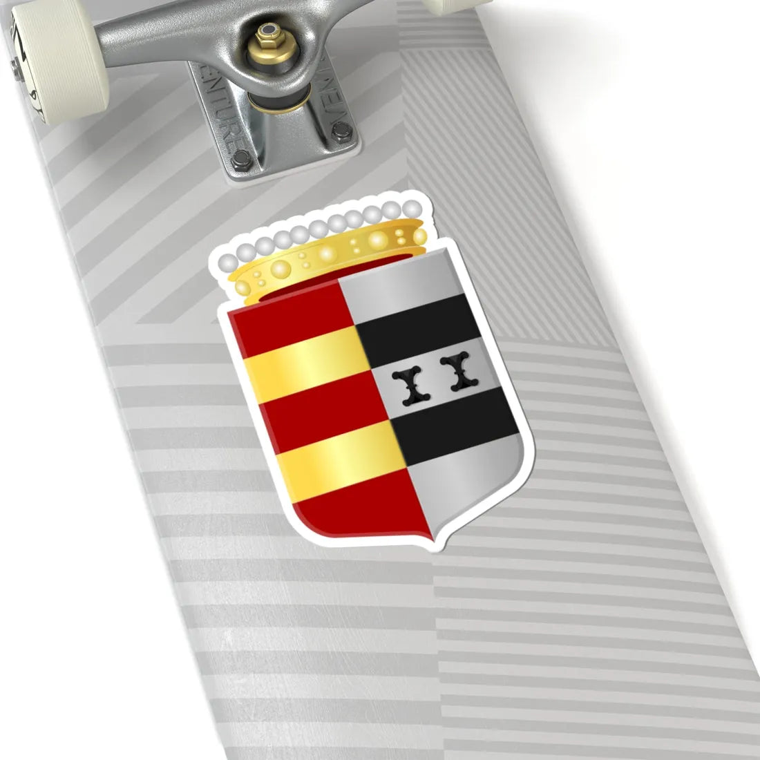 Hei- en Boeicop wapen 1969 (Netherlands) (Coat of Arms) STICKER Vinyl Kiss-Cut Decal - The Sticker Space