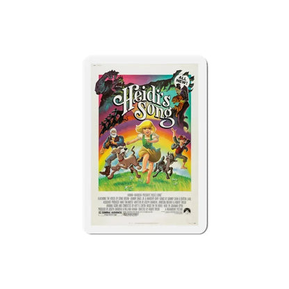 Heidi's Song 1982 Movie Poster Refrigerator Magnet 3 Inch - The Sticker Space