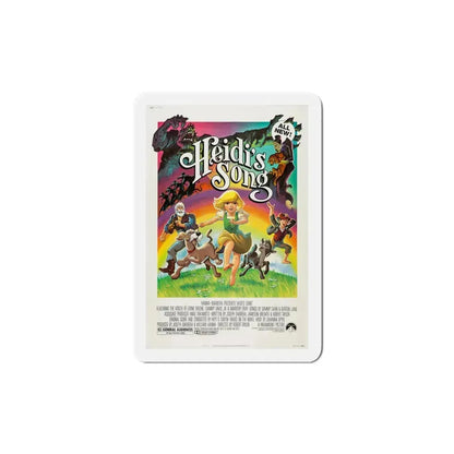 Heidi's Song 1982 Movie Poster Refrigerator Magnet 5 Inch - The Sticker Space