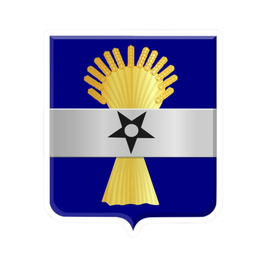 Heinenoord wapen (Netherlands) (Coat of Arms) STICKER Vinyl Kiss-Cut Decal 2 Inch White - The Sticker Space