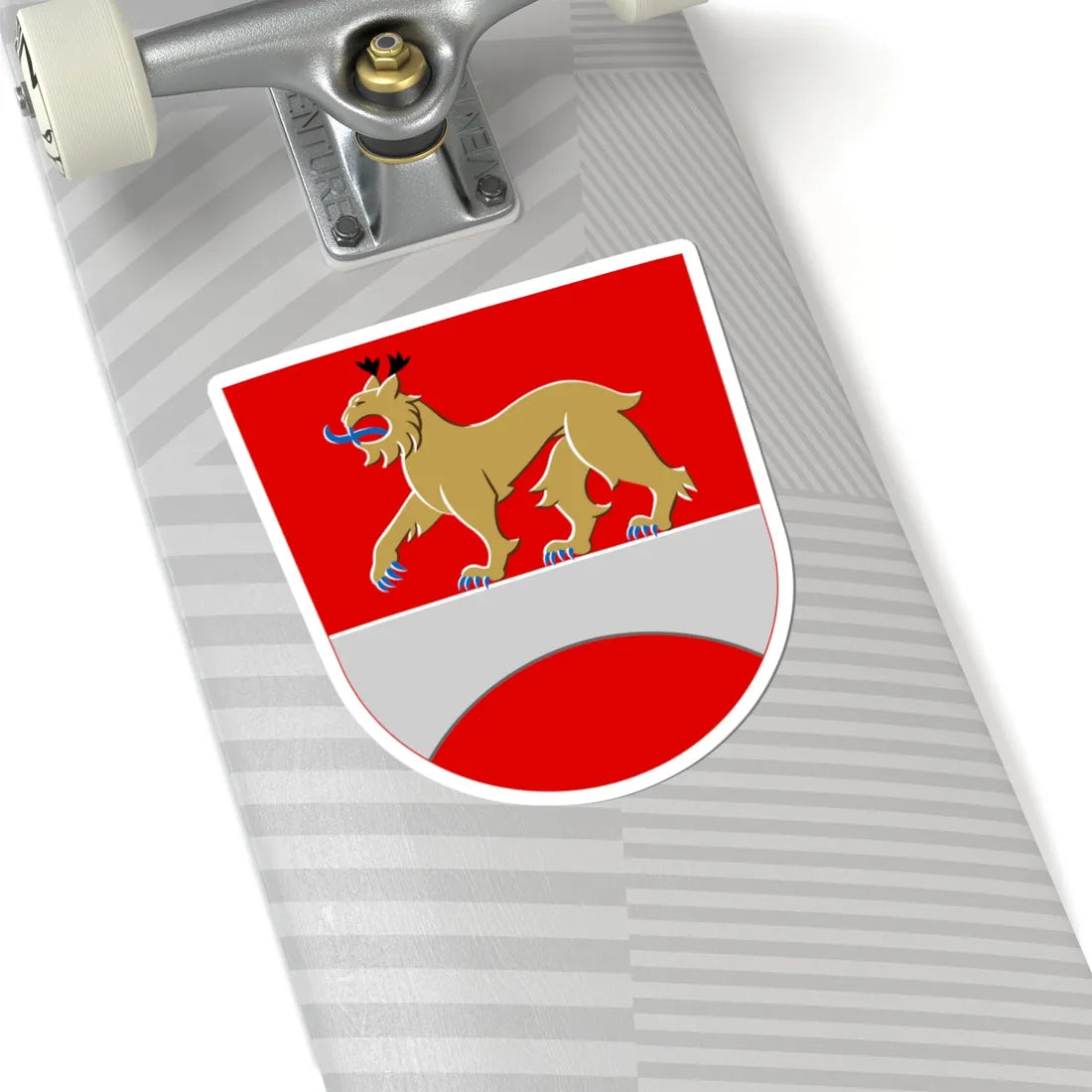 Heinola.vaakuna (Finland) (Coat of Arms) STICKER Vinyl Kiss-Cut Decal - The Sticker Space