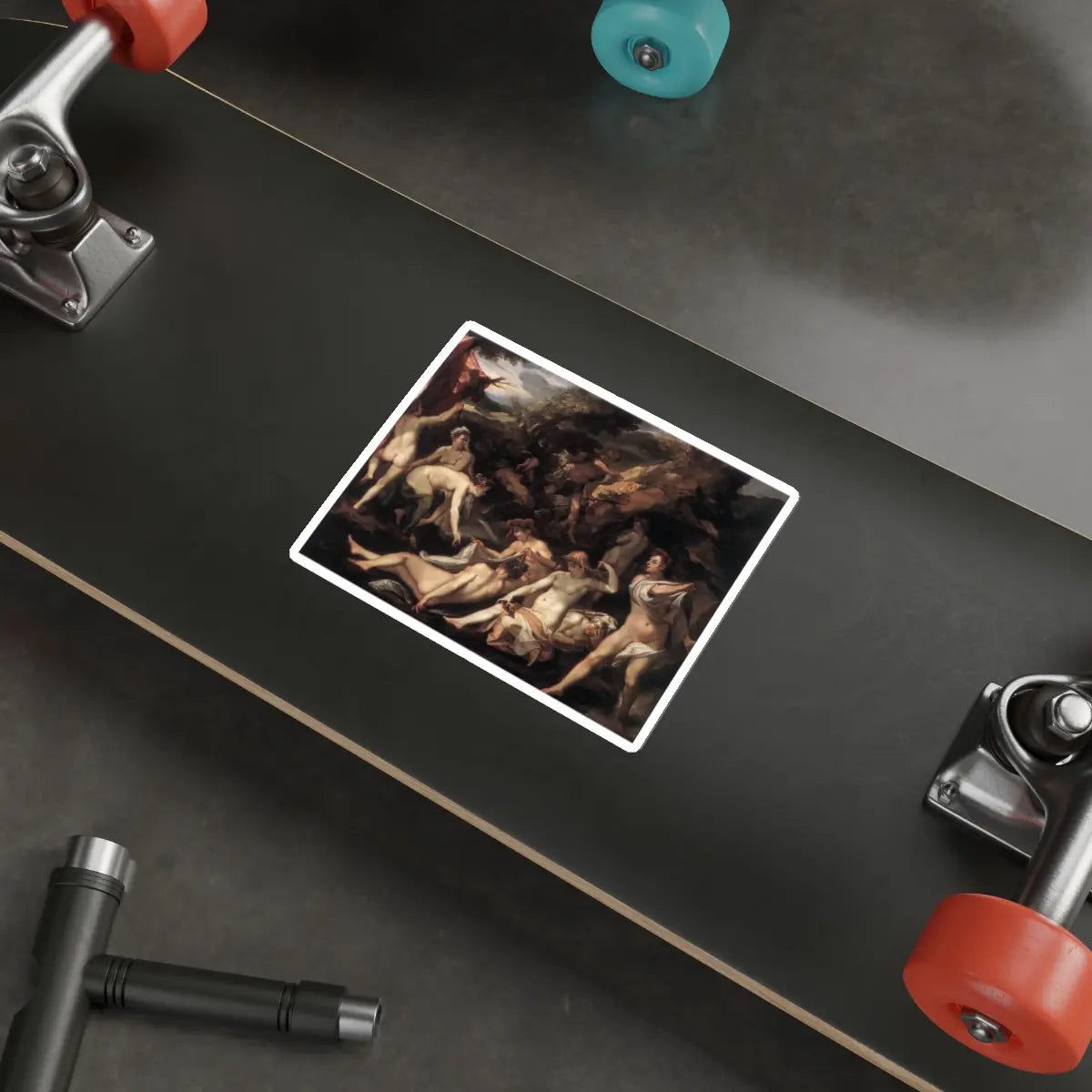 SKU:24688418753744253142 Sticker types:White Shape:Die-Cut Sizes:5" × 5"