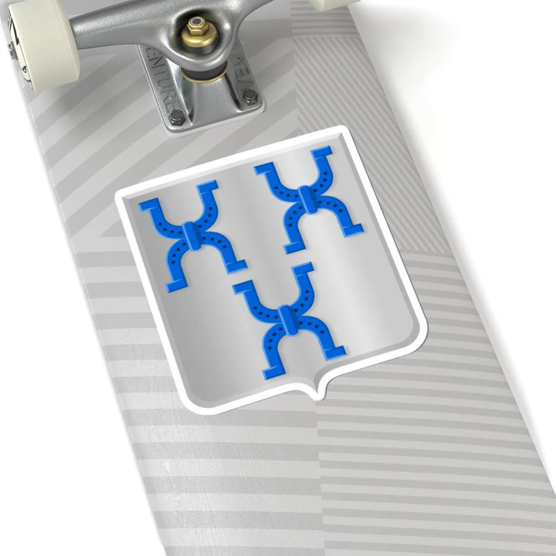 Hekendorp wapen (Netherlands) (Coat of Arms) STICKER Vinyl Kiss-Cut Decal - The Sticker Space