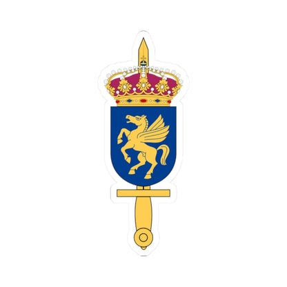 Helikopterflottiljen vapen (Sweden) (Coat of Arms) STICKER Vinyl Kiss-Cut Decal 2 Inch White - The Sticker Space