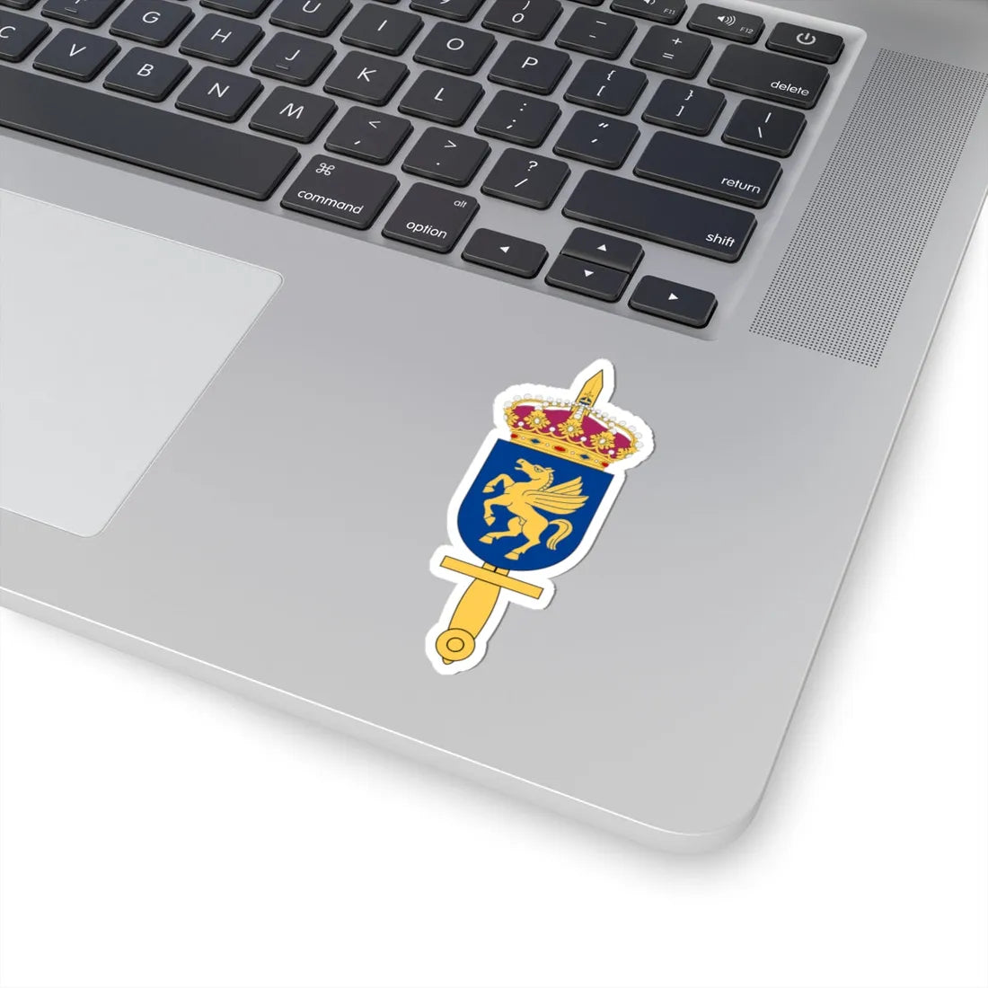 Helikopterflottiljen vapen (Sweden) (Coat of Arms) STICKER Vinyl Kiss-Cut Decal - The Sticker Space