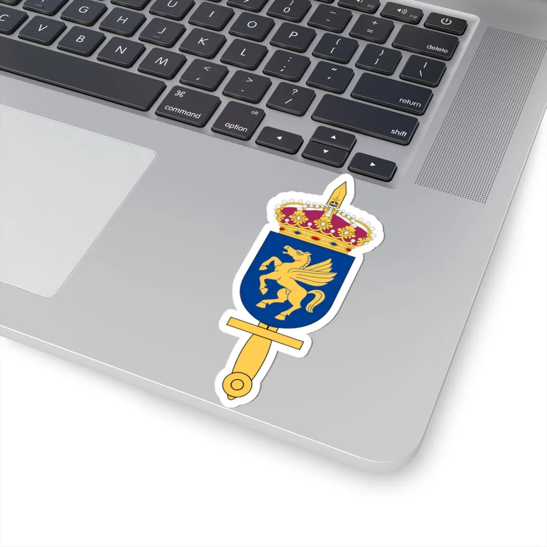 Helikopterflottiljen vapen (Sweden) (Coat of Arms) STICKER Vinyl Kiss-Cut Decal - The Sticker Space