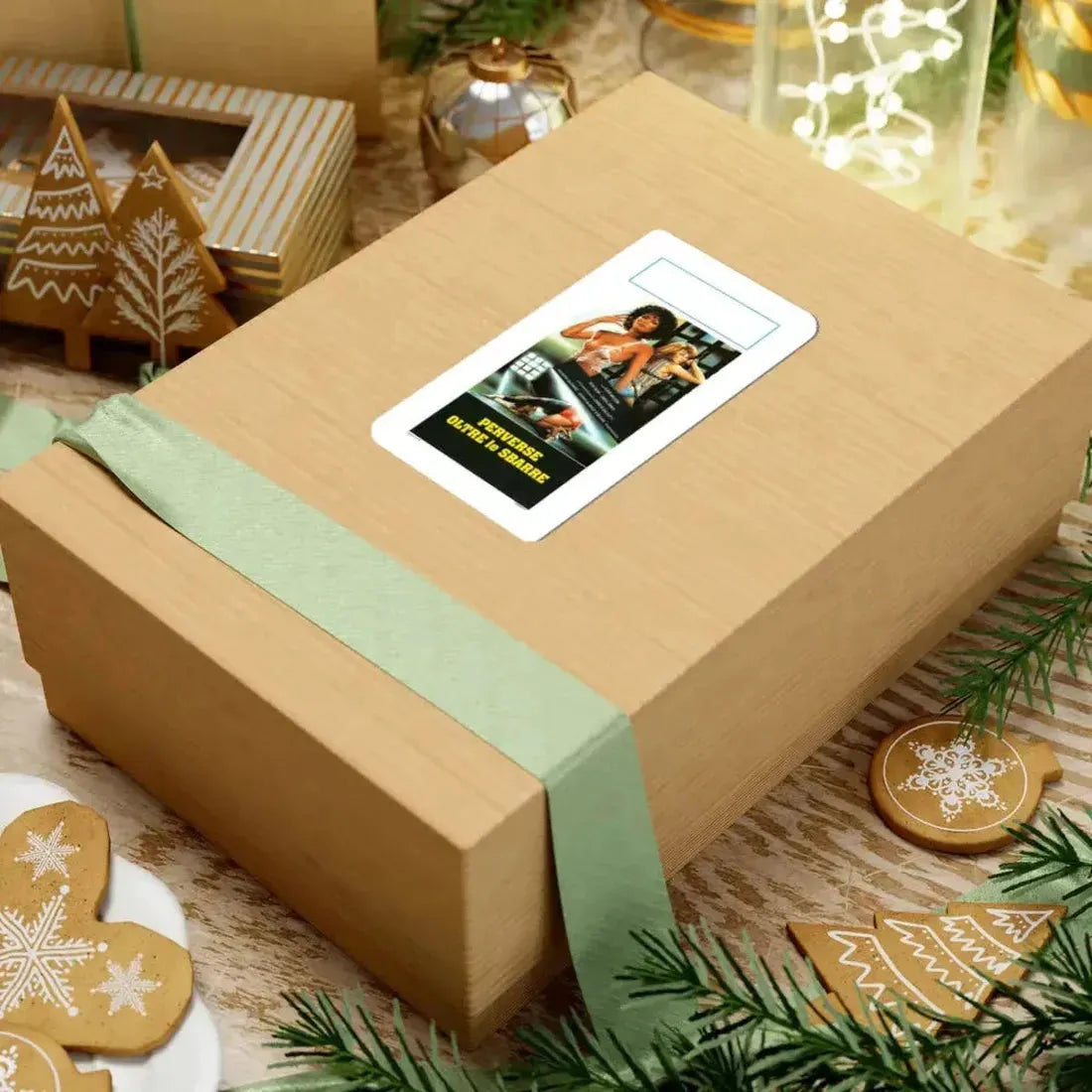 HELL BEHIND BARS (ITALIAN) 1984 Movie Poster - STICKER Vinyl Kiss-Cut Decal - The Sticker Space