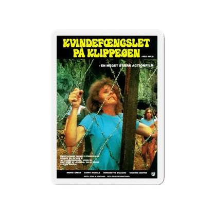 HELL HOLE (DANISH) 1978 Movie Poster - Refrigerator Magnet - The Sticker Space