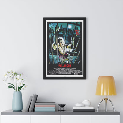 HELL NIGHT 1981 - Framed Movie Poster-The Sticker Space