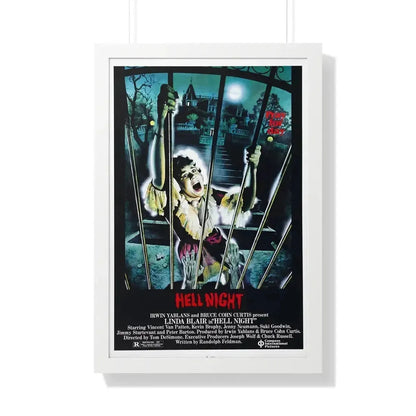 HELL NIGHT 1981 - Framed Movie Poster - The Sticker Space