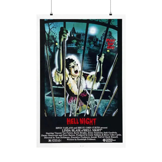 HELL NIGHT 1981 - Paper Movie Poster 24″ x 36″ Matte - The Sticker Space