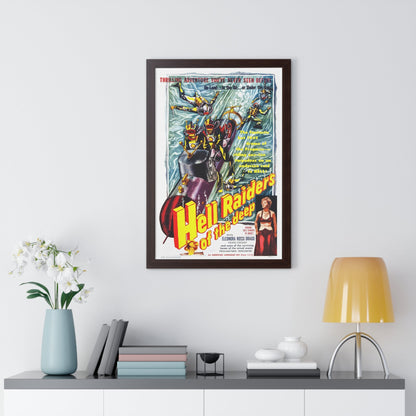 HELL RAIDERS OF THE DEEP 1953 - Framed Movie Poster-The Sticker Space