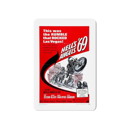 HELL'S ANGELS '69 1969 Movie Poster - Refrigerator Magnet 5 Inch - The Sticker Space