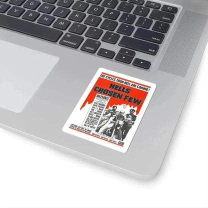 HELL'S CHOSEN FEW 1968 Movie Poster - STICKER Vinyl Kiss-Cut Decal - The Sticker Space