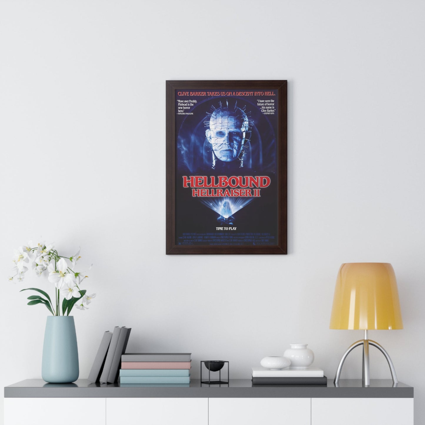 HELLBOUND - HELLRAISER II 1988 - Framed Movie Poster-The Sticker Space