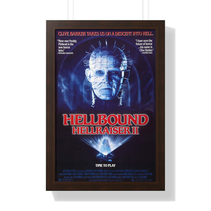 HELLBOUND - HELLRAISER II 1988 - Framed Movie Poster-16″ x 24″-The Sticker Space