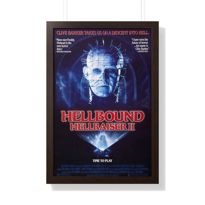 HELLBOUND - HELLRAISER II 1988 - Framed Movie Poster-20" x 30"-The Sticker Space