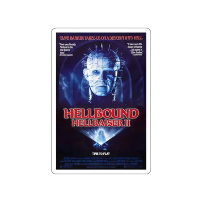HELLBOUND - HELLRAISER II 1988 Movie Poster STICKER Vinyl Die-Cut Decal 5 Inch - The Sticker Space