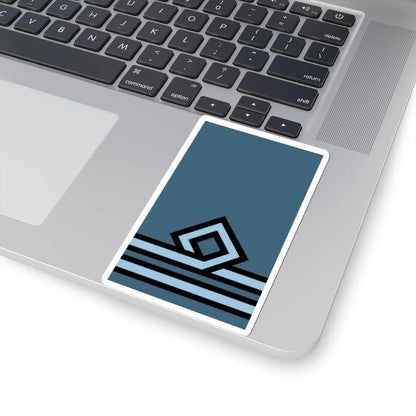 Hellenic Air Force OF 1A (Cyprus) (Military Rank) STICKER Vinyl Kiss-Cut Decal - The Sticker Space