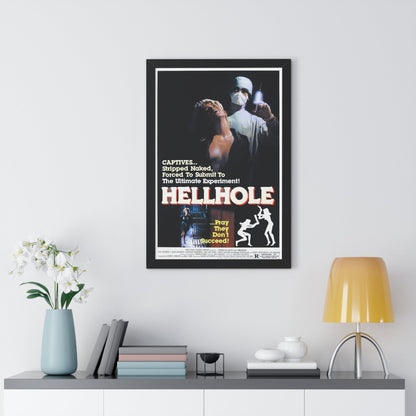 HELLHOLE 1985 - Framed Movie Poster-The Sticker Space