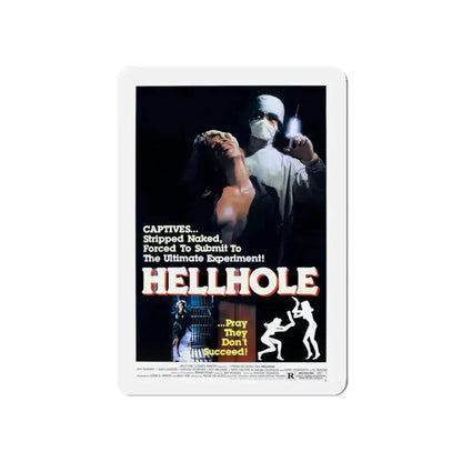 HELLHOLE 1985 Movie Poster - Refrigerator Magnet 5 Inch - The Sticker Space