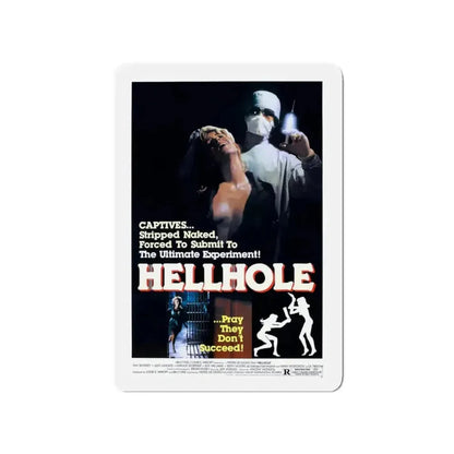 HELLHOLE 1985 Movie Poster - Refrigerator Magnet - The Sticker Space