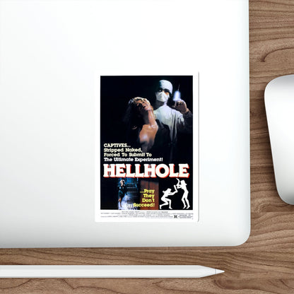 HELLHOLE 1985 Movie Poster STICKER Vinyl Die-Cut Decal-The Sticker Space