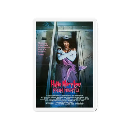 HELLO MARY LOU PROM NIGHT II 1987 Movie Poster - Refrigerator Magnet - The Sticker Space