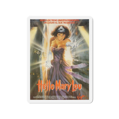 HELLO MARY LOU PROM NIGHT II (3) 1987 Movie Poster - Die-Cut Magnet-2" x 2"-The Sticker Space