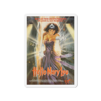 HELLO MARY LOU PROM NIGHT II (3) 1987 Movie Poster - Die-Cut Magnet-3" x 3"-The Sticker Space