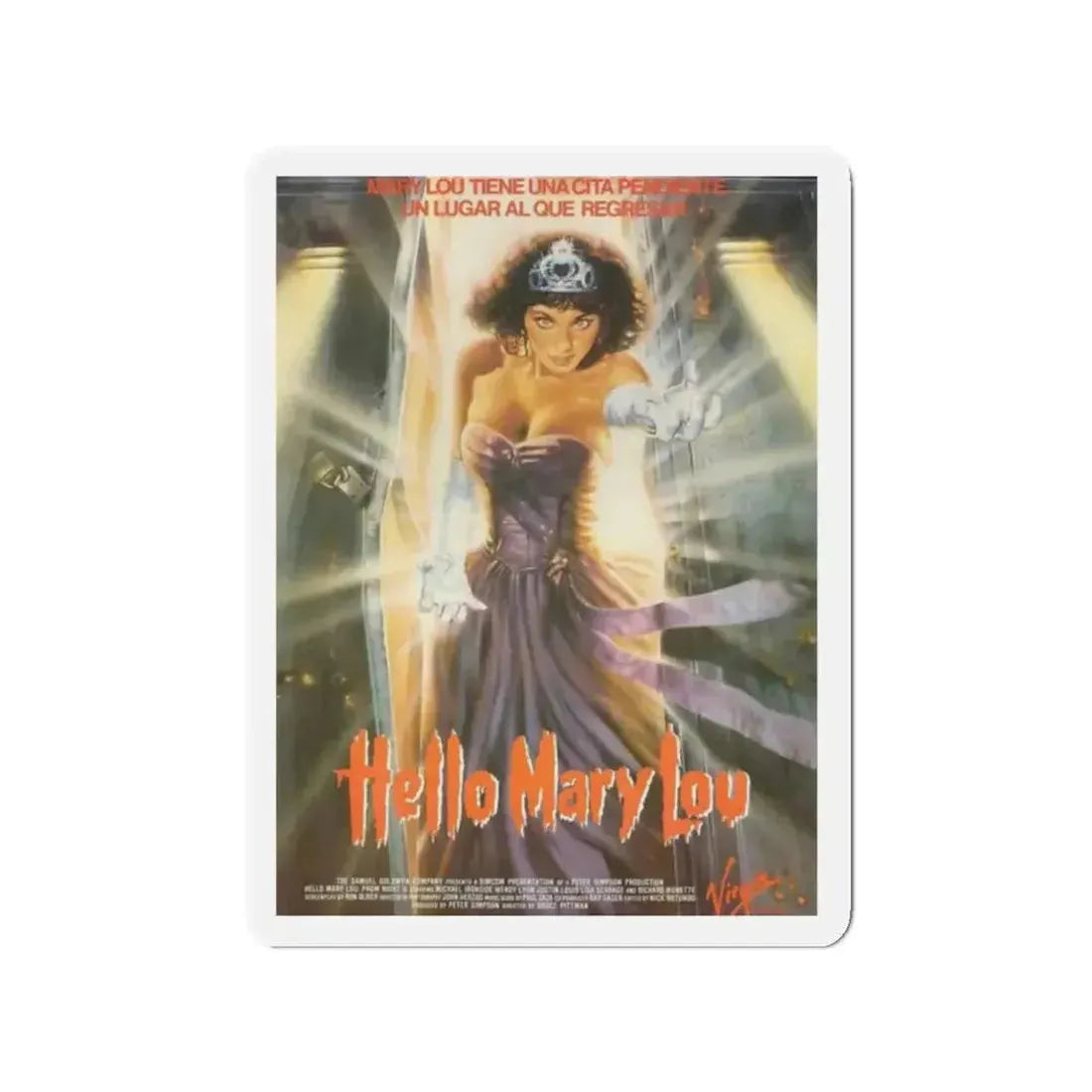 HELLO MARY LOU PROM NIGHT II (3) 1987 Movie Poster - Refrigerator Magnet - The Sticker Space