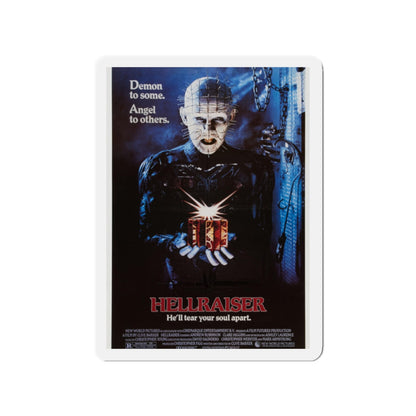 HELLRAISER 1987 Movie Poster - Die-Cut Magnet-2" x 2"-The Sticker Space