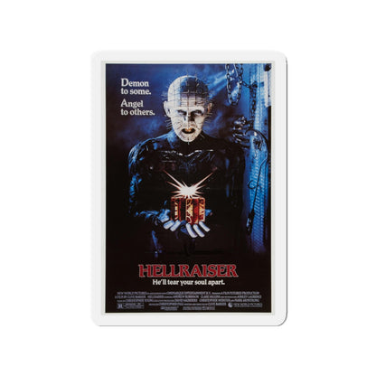 HELLRAISER 1987 Movie Poster - Die-Cut Magnet-3" x 3"-The Sticker Space