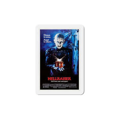 Hellraiser 1987 Movie Poster Die-Cut Magnet-6 × 6"-The Sticker Space