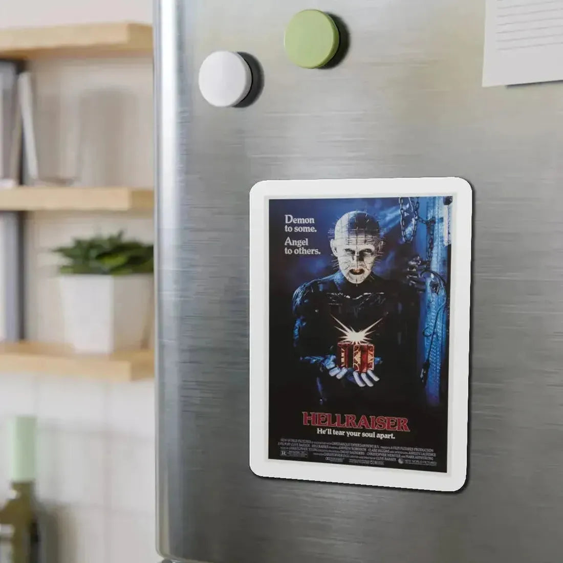 HELLRAISER 1987 Movie Poster - Refrigerator Magnet - The Sticker Space